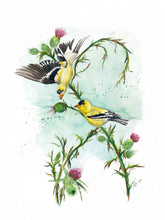 Load image into Gallery viewer, Goldfinch Greeting Card