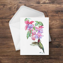 Load image into Gallery viewer, Hummingbird Greeting Card