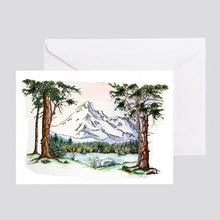 Load image into Gallery viewer, Mountain Greeting Card
