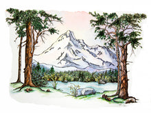 Load image into Gallery viewer, Mountain Greeting Card