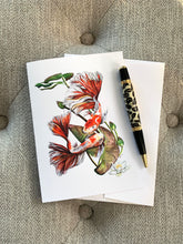 Load image into Gallery viewer, Butterfly Koi Greeting Card
