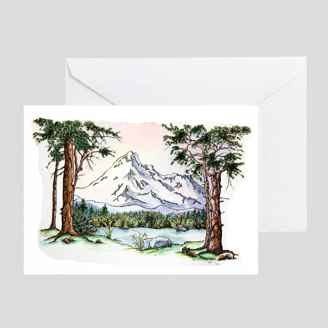 Mountain Greeting Card