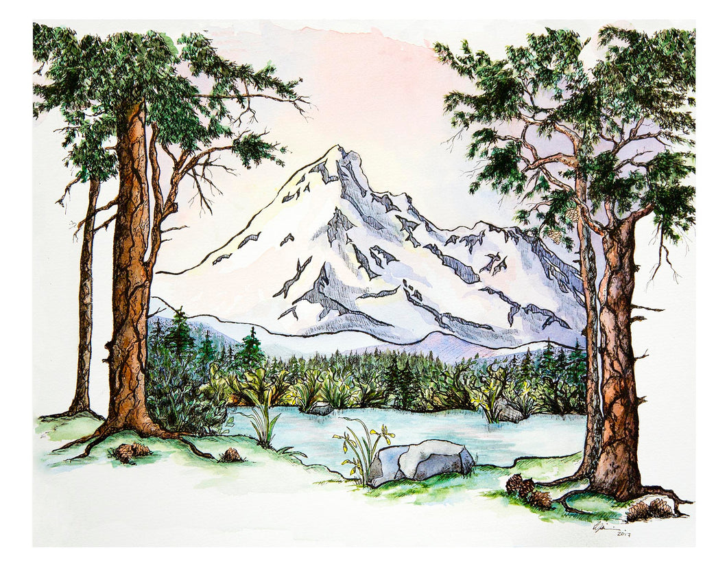 Mountain Print