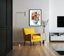 Load image into Gallery viewer, Summer Flower Bouquet Print
